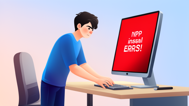 😱 'npm install' 대체 왜 에러가 날까? 초보 개발자의 좌절